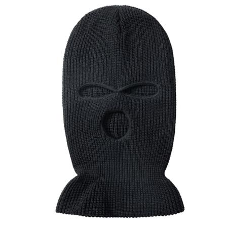 Neonvaaleanpunainen Balaclava Ski Mask Cover black