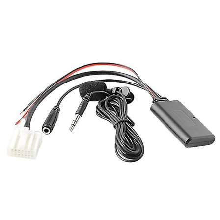 Bil Bluetooth 5.0 Aux Kabel Mikrofon Håndfri Mobiltelefon Gratis Opkald Adapter Til Mazda 2 3 5 6 MX5 RX8 CX7