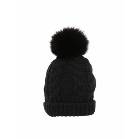Prada Vintage Pre-owned Bonnet en laine Sort, Dame Vintage Accessories, Størrelse: ONE Size