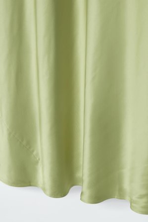 COS Bias-Cut Maxi Slip Dress in Green - Women