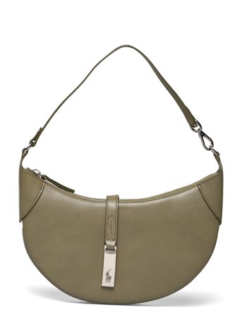 Polo Ralph Lauren Polo Id Calfskin Mini Shoulder Bag - Khaki green - ONE SIZE
