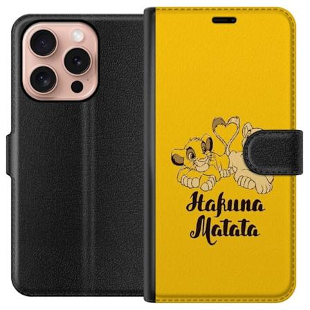 Apple iPhone 16 Pro Tegnebogsetui Hakuna Matata