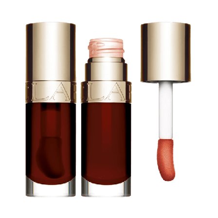 Clarins Lip Comfort Oil Läppglans Dam Brun 7 ML