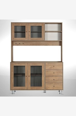 Hanah Home - Multifunksjonsskap Grano Large - Brun - Skap - Fra Homeroom