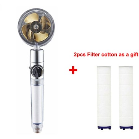 Trykkregulert dusjhåndtak transparent mod