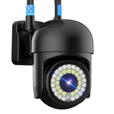 5MP HD IP Kamera 2.4G 5G WiFi Trådløst Utendørs PTZ Kamera Mini Speed Dome CCTV Overvåking Kamera