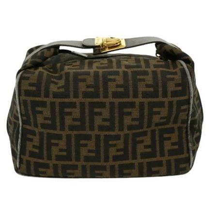 Fendi Vintage Pre-ownedCanvashandTass , Bruin , Dames , Maat: ONE Size Vintage Tassen