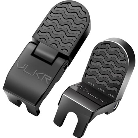 Sklisikre Peg Bakpedal Foldbare Fotstøtte Sykkel Bakpedal U-G