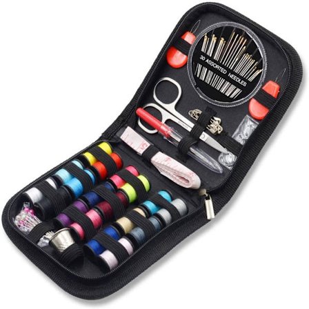 Matkaompelussetti Ompelusettilaatikko Neulat Lanka Sakset Setti