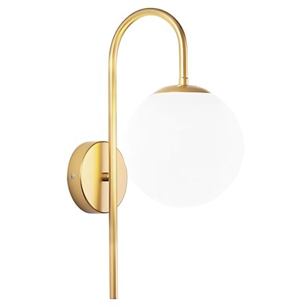 VÄGGLAMPA TOOLIGHT G091-1W GOLD WHITE