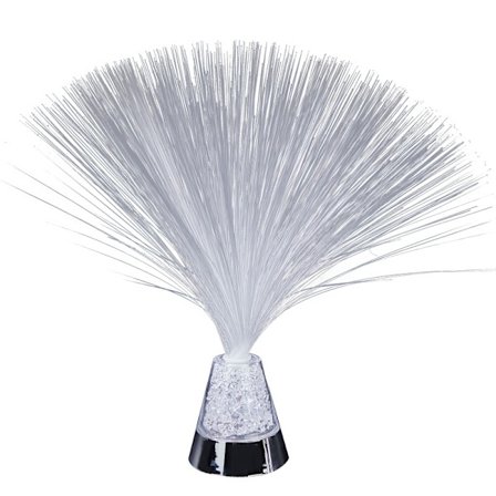 6 st färgskiftande fiberoptisk LED-lampa, 7 färger fiberoptisk