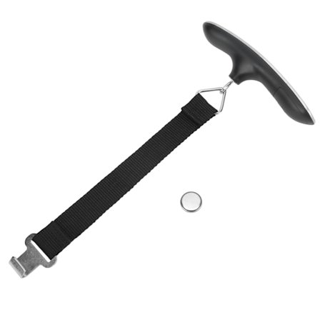 Bärbar digital bagagevåg rostfritt stål hängande resväska vikt med batteri