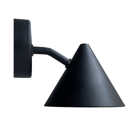 Westal Tratt Micro Veggarmatur GU10, uten lyskilde Svart, Belysning