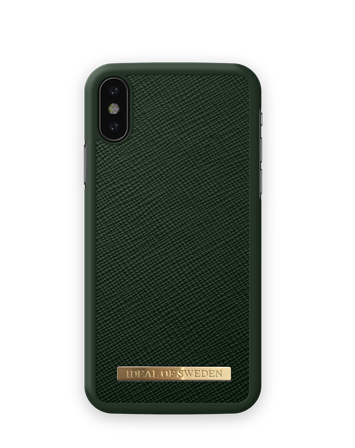 Saffiano Case iPhone X Green