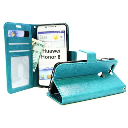 Crazy Horse Wallet Huawei Honor 8
