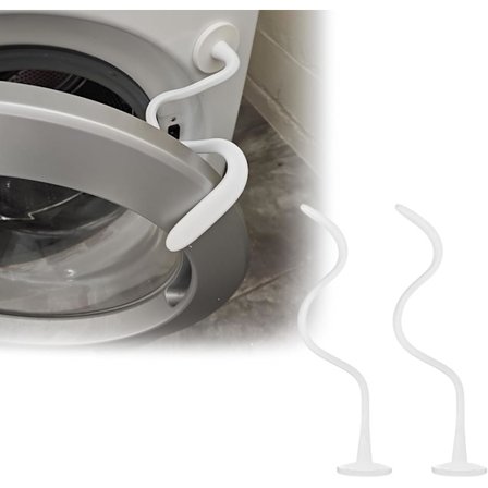 Dörrstopp för frontmatad tvättmaskin - Magnetisk flexibel dörrhållare för tvättmaskin och torktumlare