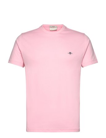 GANT Slim Shield Ss T-Shirt - Pink - XL