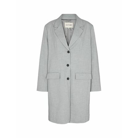 Levete Room, Single-Breasted Coats Grijs, Dames, Maat:XS