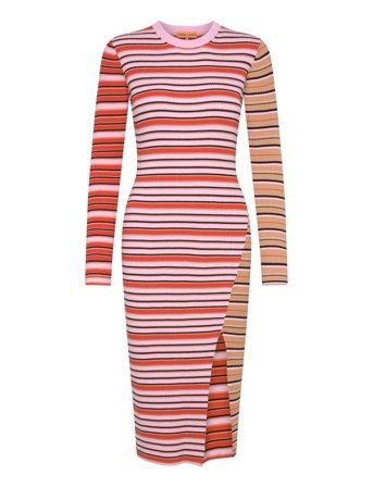 STINE GOYA | 2356 Soft Rib, Long Sleeve Knit Dre | M