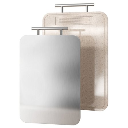 304 Ruostumaton teräs & vehnäolkiseos kaksipuolinen leikkuulauta jauhatusalueella