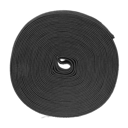 Knaphuls Elastikbånd Bærbar Multifunktionel Hjemmekontor Praktisk Elastik Fikseringsværktøj Sort