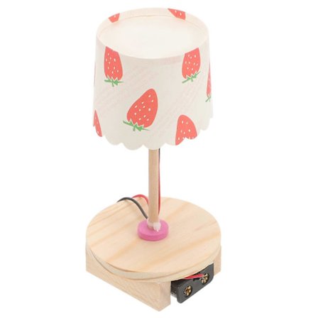 Puinen Pöytävalaisin Malli Kokoamislelu Lapsille Luova 3 Sarjaa [D]