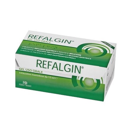 Refalgin Gel Orosolubile Antireflusso 14 Bustine 15ml