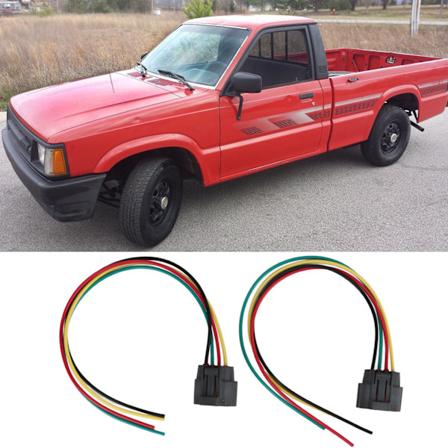 2 kpl Liit nt pistokkeen johtosarjan jatke T2T52971SPEC 4-napainen korvaava Mazda B2200 B2600 1990 1993