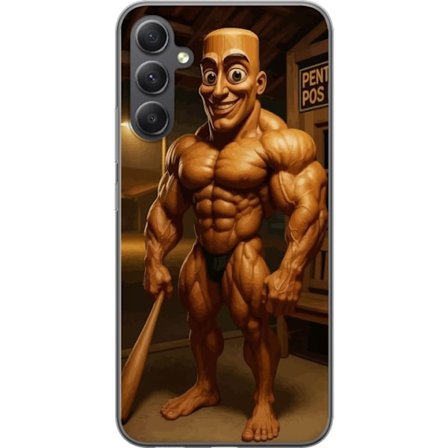 Kompatibelt Mobildeksel til Samsung Samsung Galaxy A25 Italiensk Brainrot träfigur