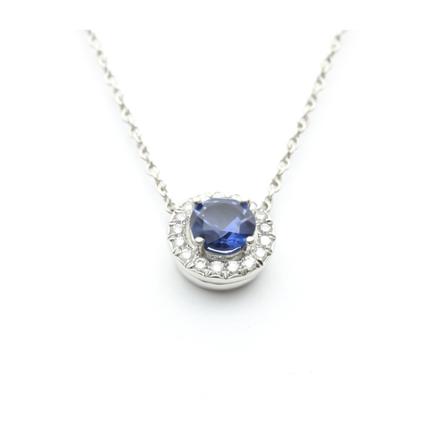 Tiffany & Co. Pre-owned, Soleste Necklace Grijs, Dames, Maat:ONE Size