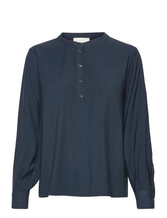 Mwlouisa Iris Blouse Blue My Essential Wardrobe
