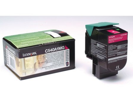 Lexmark Toner C540A1MG, magenta, singelförpackning - Lyreco - Toner och bläck - Tonerkassetter - Toner Lexmark