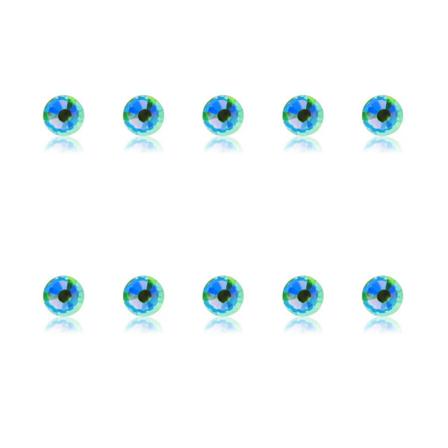 Rhinestones Mångfacetterade Sidor Diy-hantverksmanikyr