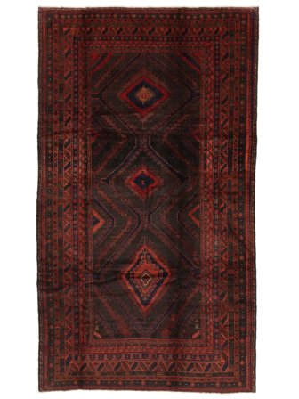 Medallion Baluch Rug 190X330 Wool