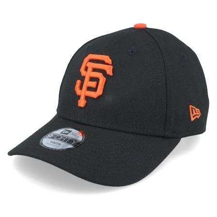 New Era - MLB Schwarz adjustable Cap - Kids San Francisco Giants Jr The League Black/Orange Adjustable @ Hatstore