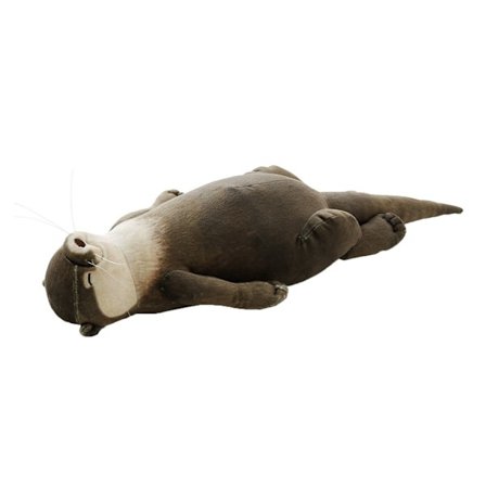 40 cm Söta Uttrar Fylld Skrivbord Dun Plysch Handledsstöd Kudde Dekorationskudde