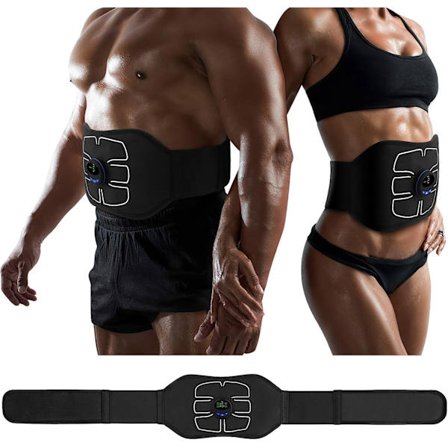 ABS Stimulator, Ab Maskine, Abdominal Toning Bælte Træning Port, ZQKLA