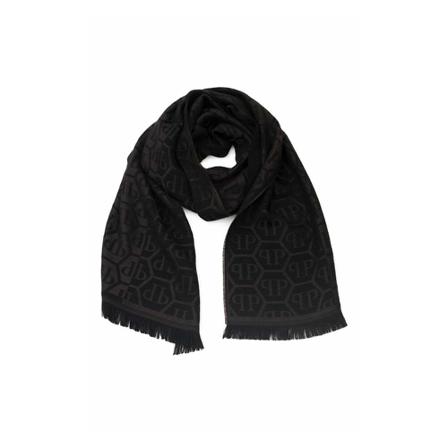 Philipp Plein Winter Scarves brun, Herr Halsdukar, Herr, Storlek: ONE SIZE