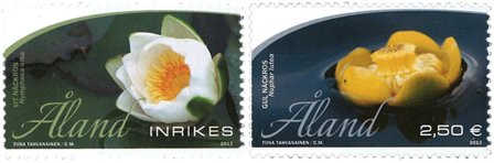 Åland 2013 - Åkander - Postfrisk sæt 2v