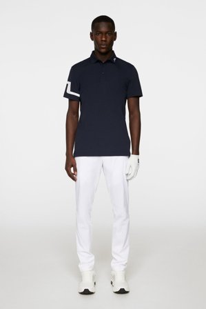 J.Lindeberg - Golf - Heath Regular Fit Golf Polo - Blue - Man - M