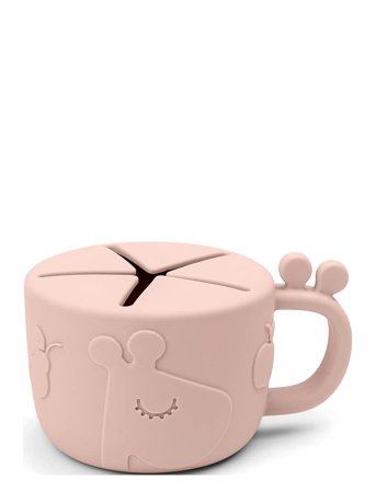 Done by Deer Peekaboo Snack Cup Raffi Powder - Pink - ONE SIZE