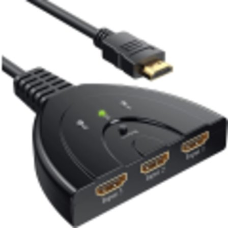 HDMI Switch GANA, HDMI Switch, 3 i 1 HDMI Splitter