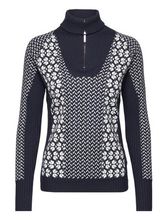Smekker Knit Villapaita Tummansiniset Kari Traa