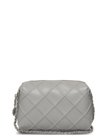 Fleming Soft Crossbody Bag Grey Tory Burch