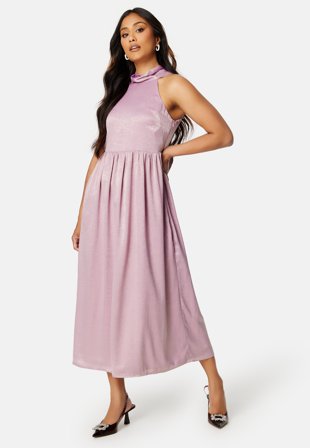 Bubbleroom Occasion Melvina Midi Dress Pink Tøj