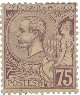 Monako 1891-94 - YT 19 - Ubrugt