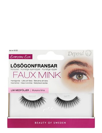 Depend Cosmetic Lösögonfrans Petite - Nude - ONE SIZE