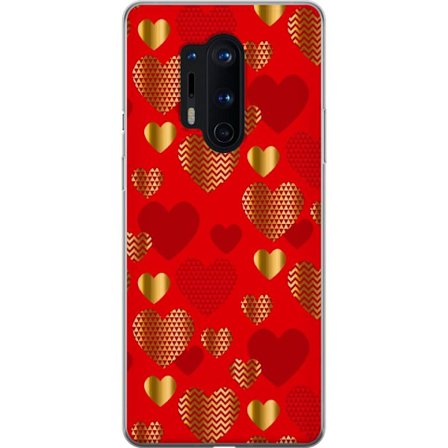 Yhteensopiva Puhelinkuori OnePlus OnePlus 8 Pro GoldenHearts