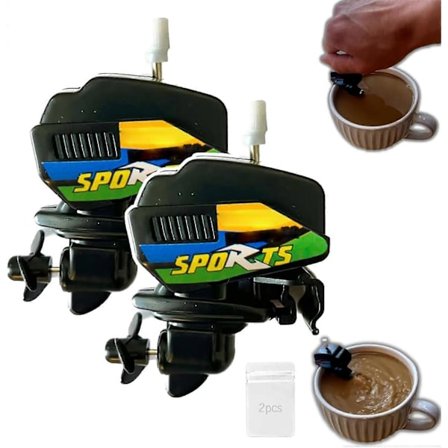 Kaffevisp med båtmotor, Kaffevisp med båtmotor, Nyhet Kaffemikser med båtmotor, Elektrisk mini kaffevisp, Kaffevisp motorbåt