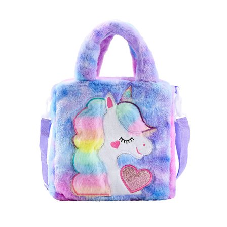 Mordely flickor barn handväska unicorn messenger bag